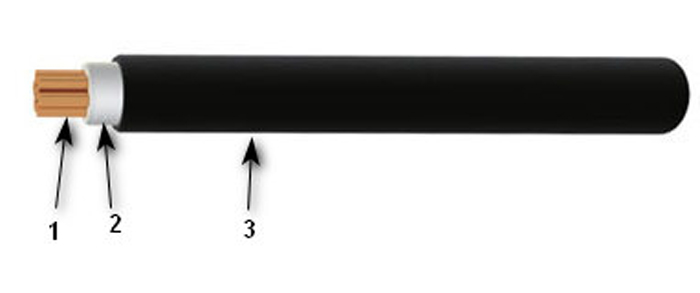 6-1kV-Single-core-XLPE-Insulated-PVC-Sheathed-Unarmoured-Kabel-(2)