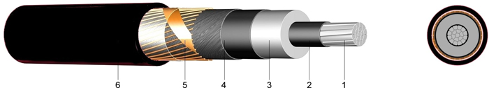 7-4-2-DIN-VDE-0276-620-Standard-12-20(27)kV-XLPE-موصل شوی-بریښنا-کیبل