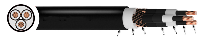 Португал сілтемесі 6кВ-30кВ XHIOE кабелі XLPE мыс кабелі (2)